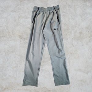 Nike Sweatpants Mens Small Grey Dri Fit Performance Gym Slim Casual Activewear‎
